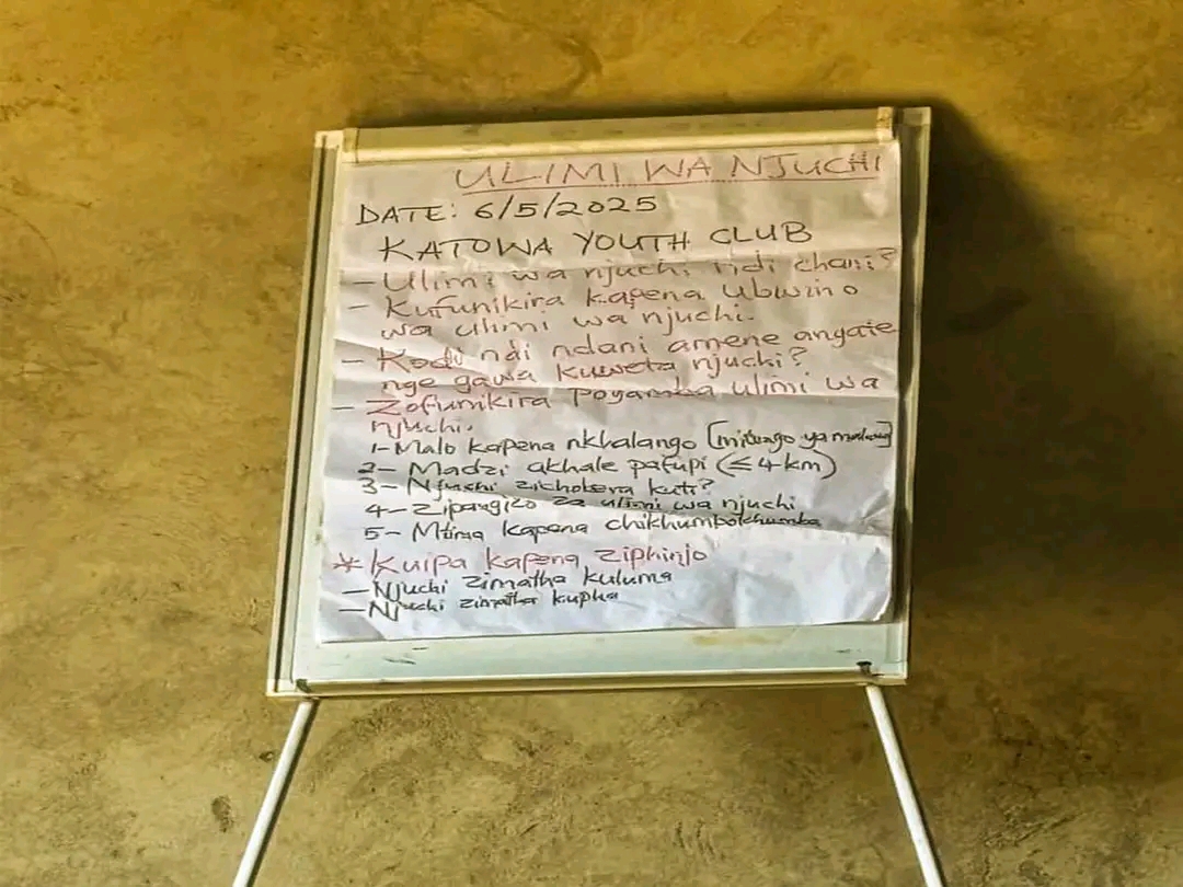 Community Sensitization Meeting